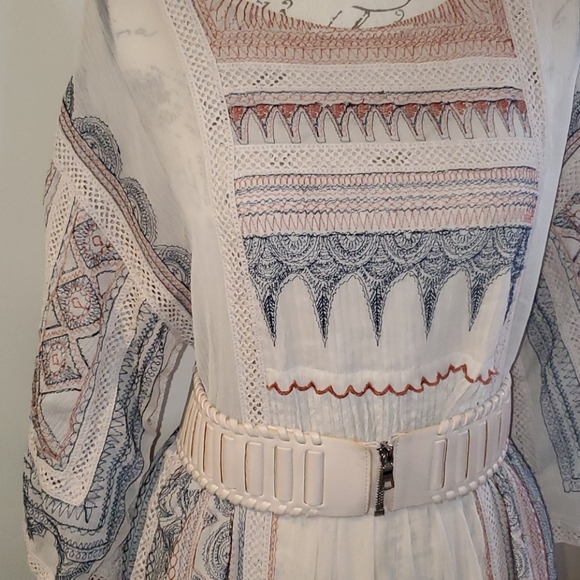 Maeve embroidered boho maxi dress - Picture 6 of 11